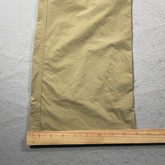 LL Bean No Fly Zone Insect Repellent Pants Men 44x32 Beige Nylon Stretch Outdoor - Picture 4 of 11